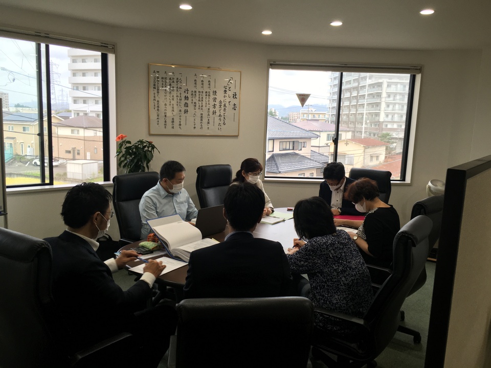 外部専門家を活用した面談風景