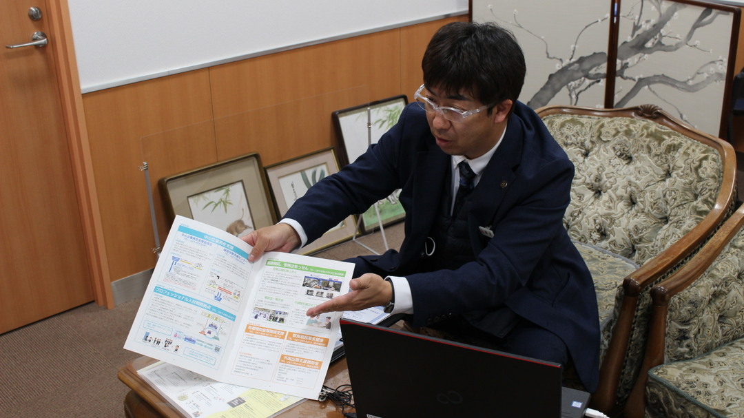 お客様との面談画像